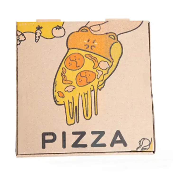 Customizable Pizza Box For Takeout Packaging