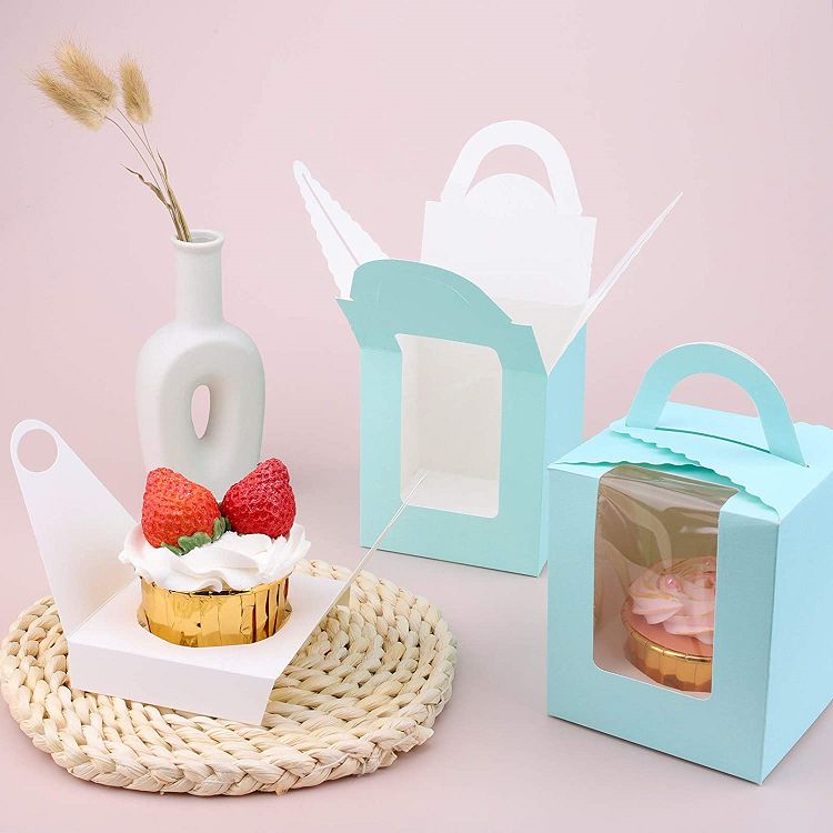 High Strength PET Qhov rai Qhov Siab Siab Cake Box