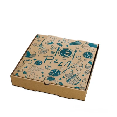 Pizza Ntim Ntawv Box Nrog Custom Logo