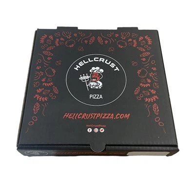Customized Luxury Corrugated Board Delivery Pizza Box