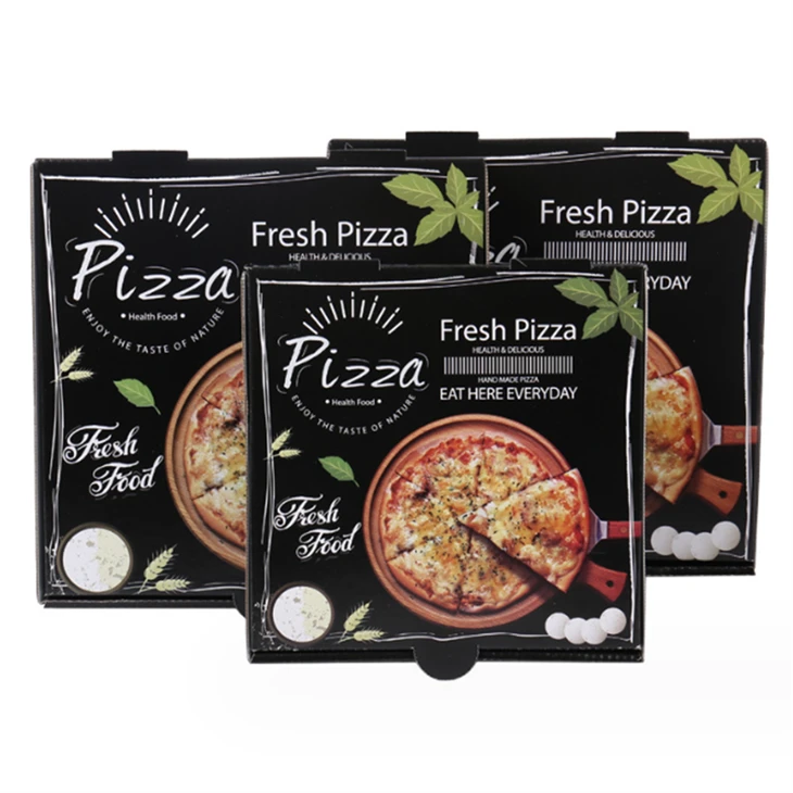 Lag luam wholesale Pizza Box Package Carton Supplier